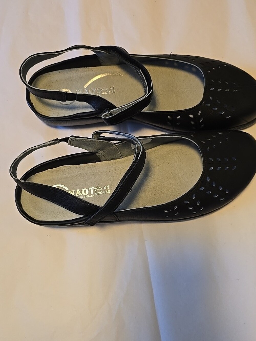 Naot Black Women's Mary Jane Slingback Dress Shoes - Picture 2 of 6